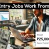 data entry jobs work from home